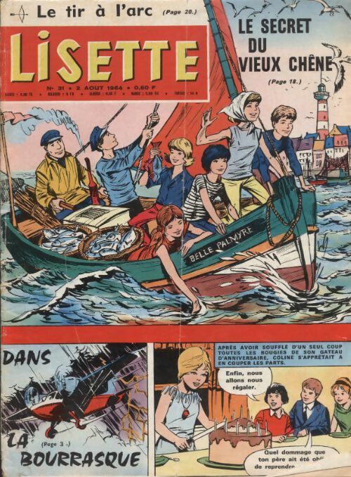 Livrenpoche : Lisette 1964 n°31 : Le secret du vieux chêne - Collectif - Livre