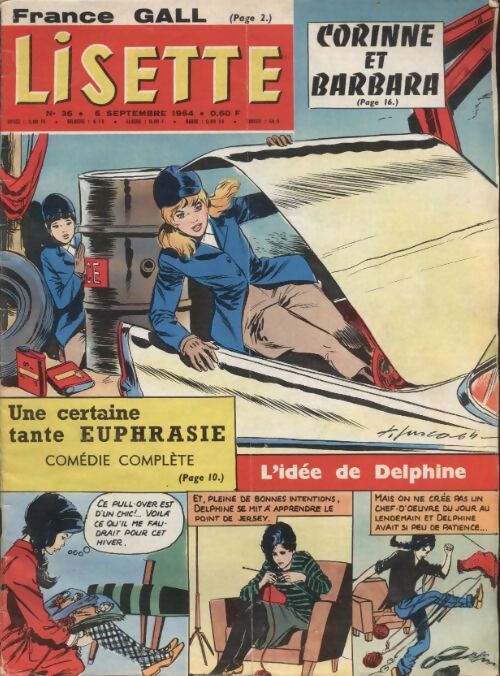 Livrenpoche : Lisette 1964 n°36 : Une certaine tante Euphrasie - Collectif - Livre