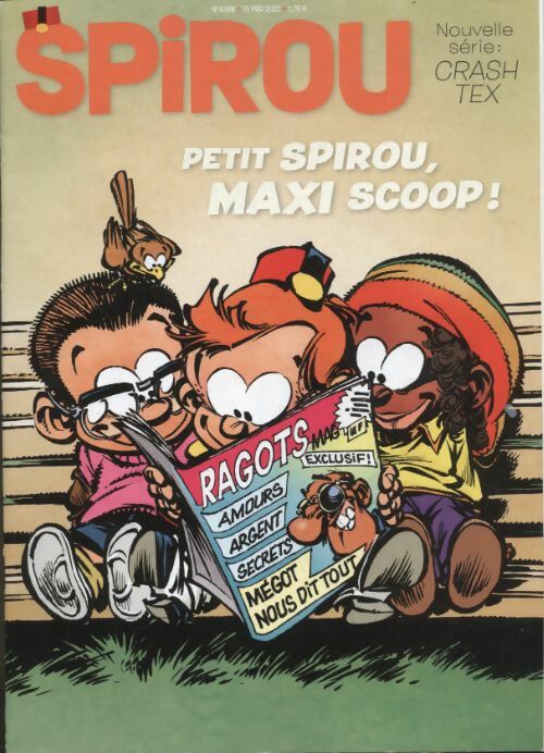 Livrenpoche : Spirou n°4388 : Petit Spirou, maxi scoop ! - Collectif - Livre