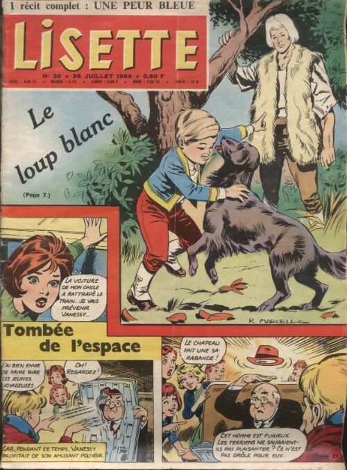 Livrenpoche : Lisette 1964 n°30 : Le loup blanc - Collectif - Livre
