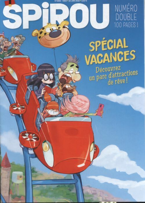 Livrenpoche : Spirou n°4393-4394 : Spécial vacances - Collectif - Livre