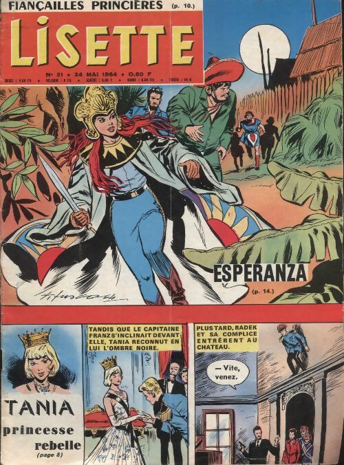 Livrenpoche : Lisette 1964 n°21 : Esperanza - Collectif - Livre
