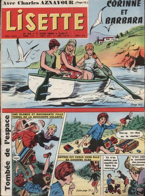 Livrenpoche : Lisette 1964 n°23 : Corinne et Barbara - Collectif - Livre