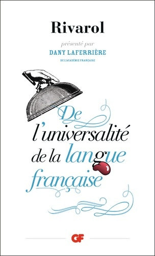 Livrenpoche : De l'universalité de la langue française - Rivarol - Livre