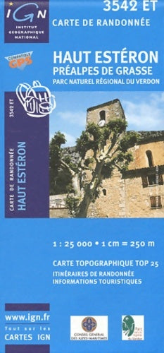 Livrenpoche : 3542et haut esteron - Ign - Livre