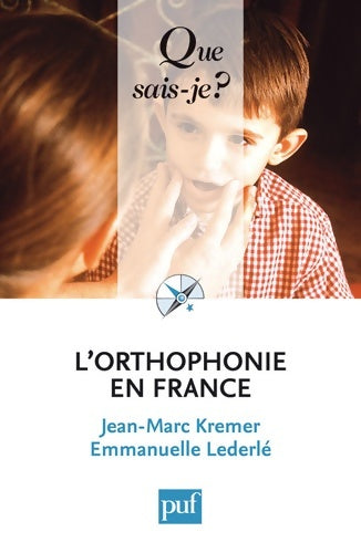 Livrenpoche : L'orthophonie en France - Jean-Marc Kremer - Livre