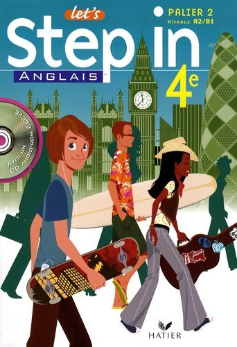 Livrenpoche : Let's step in anglais 4e (manuel de l'élève + 1cd audio) - Sandrine Berger-sauvage - Livre