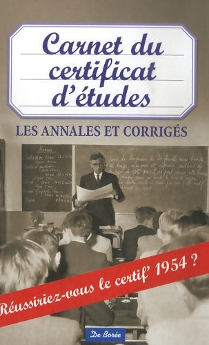 Livrenpoche : Carnet du certificat d'etudes - Marie-Paule Zierski - Livre