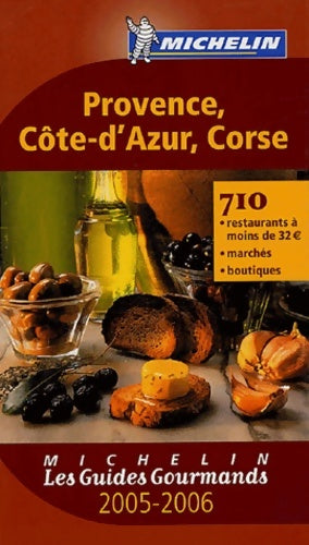 Livrenpoche : Les guides gourmands : Provence - côte-d'azur - corse - Michelin - Livre