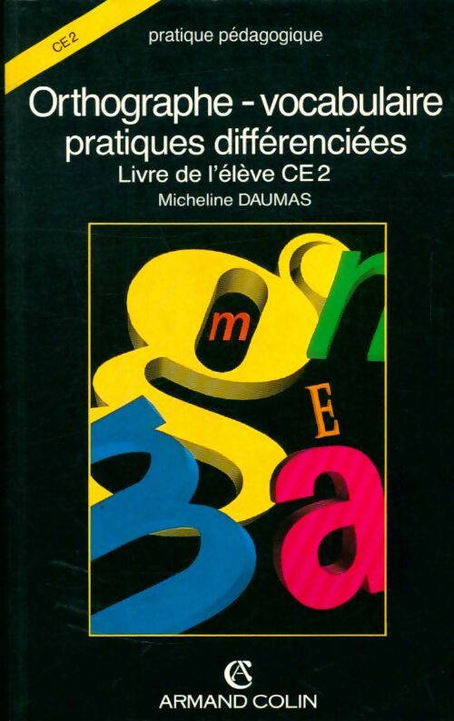Livrenpoche : Orthographe vocab exercices - Maurice Daumas - Livre