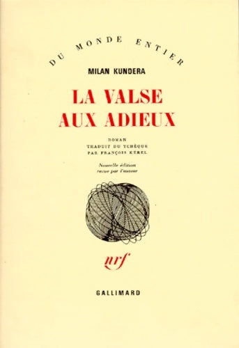 Livrenpoche : La valse aux adieux - Milan Kundera - Livre