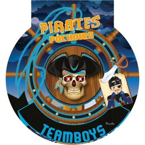 Livrenpoche : Pirates pochoirs - Collectif - Livre