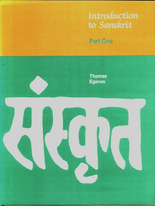 Livrenpoche : Introduction to sanskrit Part one - Thomas Egenes - Livre