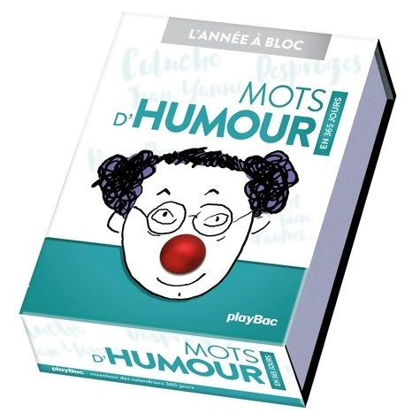 Livrenpoche : Calendrier mots d'humour en 365 jours - Coluche - Livre