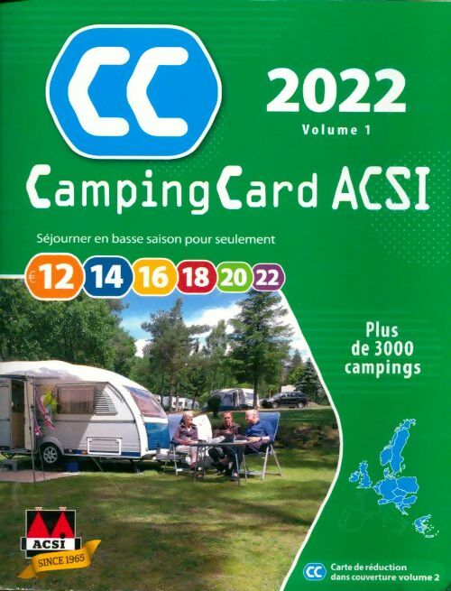 Livrenpoche : CampingCard ASCI 2022. Tomes 1 et 2 - Collectif - Livre