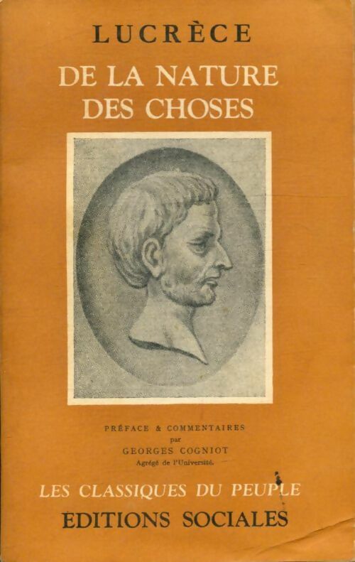 Livrenpoche : De la nature des choses - Lucrèce - Livre