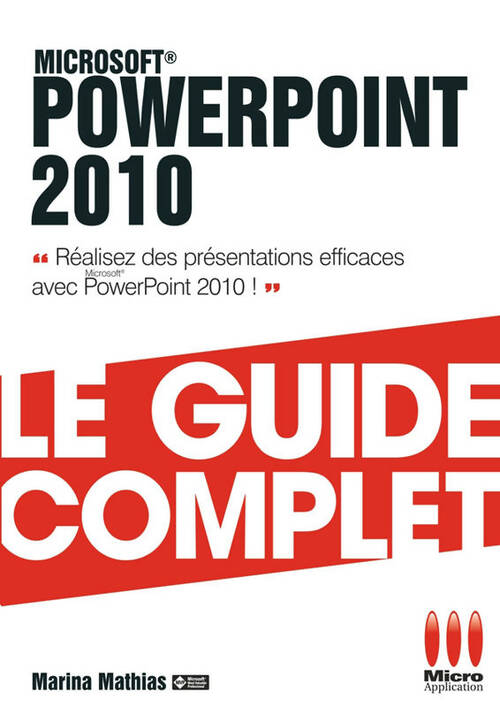 Livrenpoche : Powerpoint 2010 - Marina Mathias - Livre