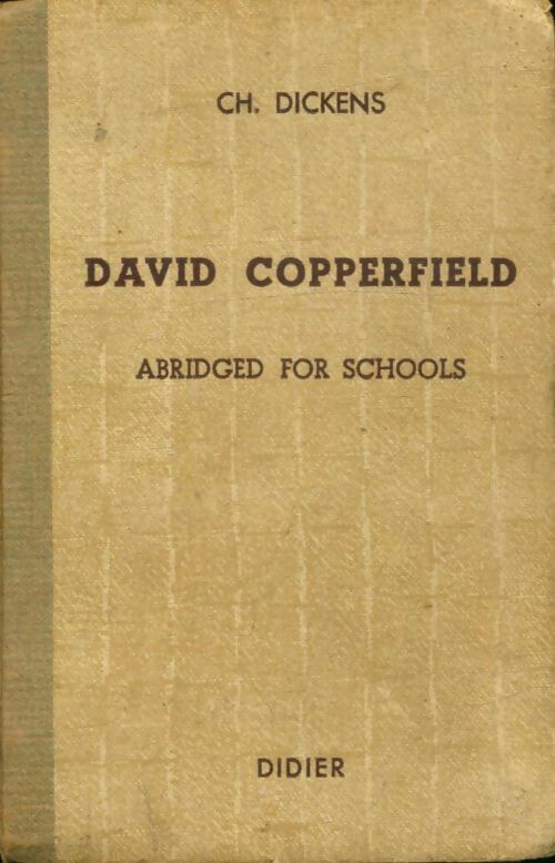 Livrenpoche : David Copperfield abridged for schools - Charles Dickens - Livre