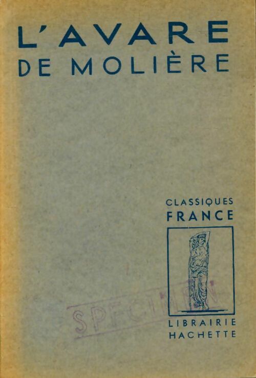 Livrenpoche : L'avare - Molière - Livre