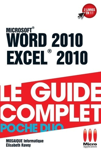 Livrenpoche : Word 2010 et Excel 2010 - Mosaïque Informatique - Livre