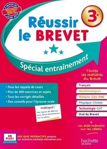 Livrenpoche : Réussir le brevet spécial entrainement - Isabelle De Lisle - Livre