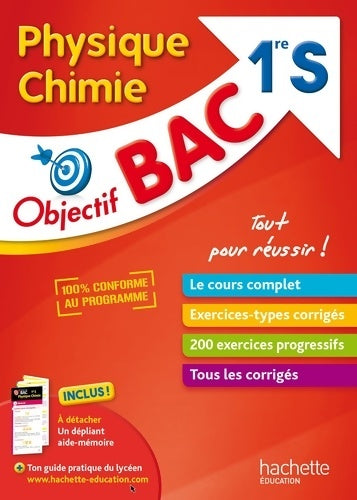 Livrenpoche : Objectif bac - physique chimie 1ère s - Didier Albrand - Livre