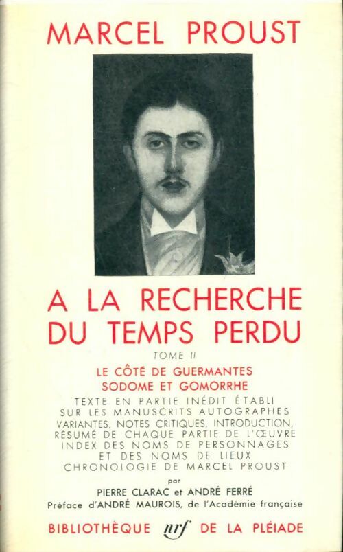Livrenpoche : A la recherche du temps perdu Tome II : Le côté de Guermantes / Sodome et Gomorrhe - Marcel Proust - Livre