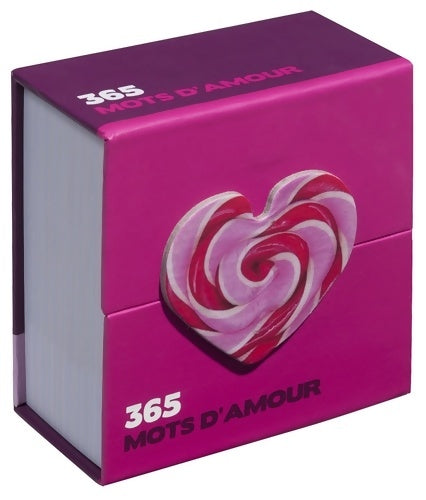 Livrenpoche : Mini calendrier - 365 mots d'amour - Collectif - Livre