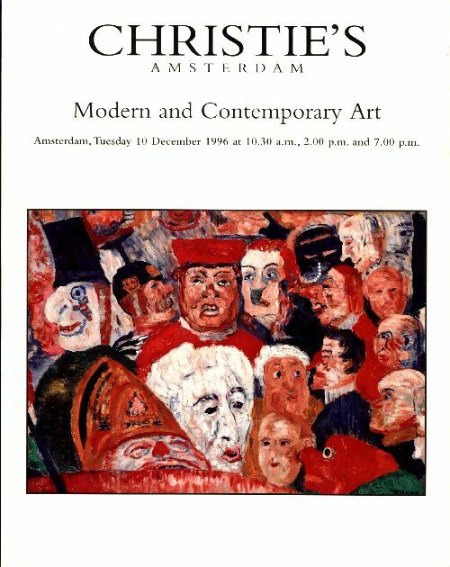 Livrenpoche : Modern and contemporary art 10 december 1996 - Collectif - Livre