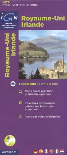 Livrenpoche : 86105 royaume-uni/irlande 1/800. 000 - Ign - Livre