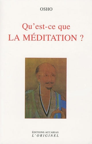 Livrenpoche : Qu'est-ce que la méditation ? - Osho - Livre