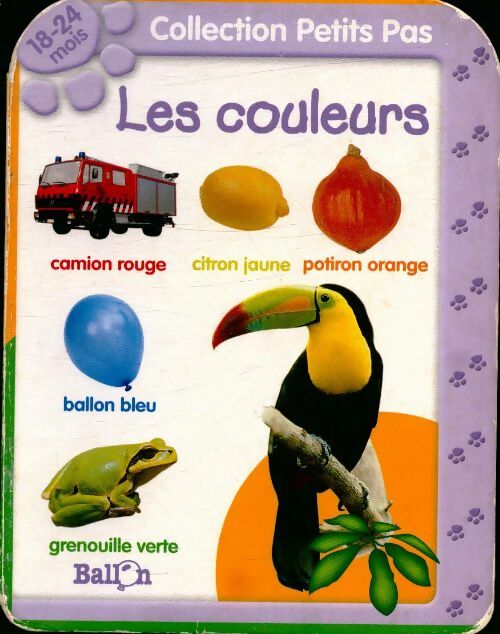 Livrenpoche : Les couleurs - Collectif - Livre