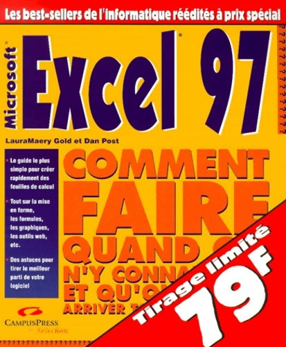 Livrenpoche : Comment faire... Excel 97 campus selection - Laura-marry Gold - Livre