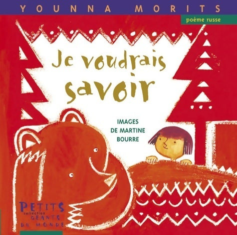Livrenpoche : Je voudrais savoir - Younna Morits - Livre
