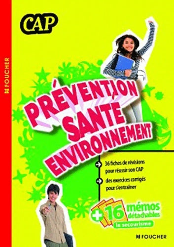 Prévention santé environnement CAP - Sylvie Crosnier -  Cours particuliers - Livre