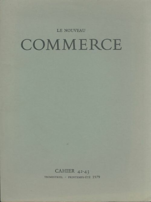 Livrenpoche : Le nouveau commerce n°42-43 - Collectif - Livre