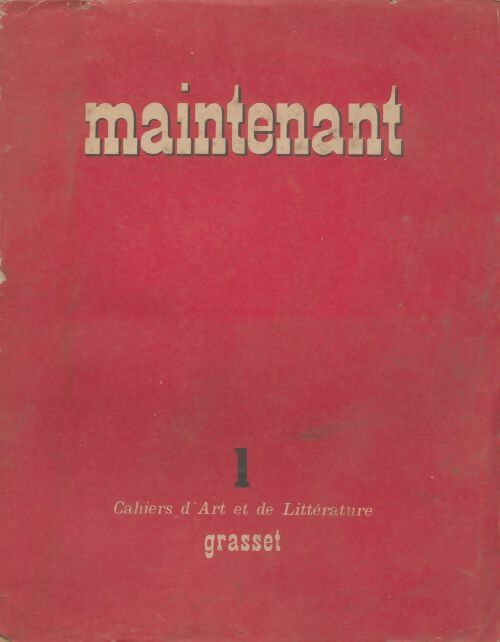 Livrenpoche : Maintenant n°1 - Collectif - Livre