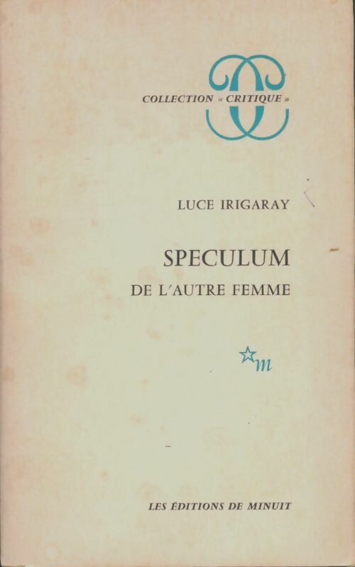 Livrenpoche : Speculum - Luce Irigaray - Livre