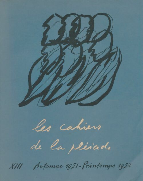 Livrenpoche : Les cahiers de la pleiade autompne 1951-printemps 1952 - Collectif - Livre