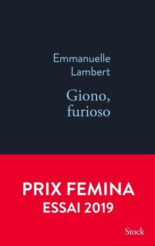 Livrenpoche : Giono, furioso - Emmanuelle Lambert - Livre