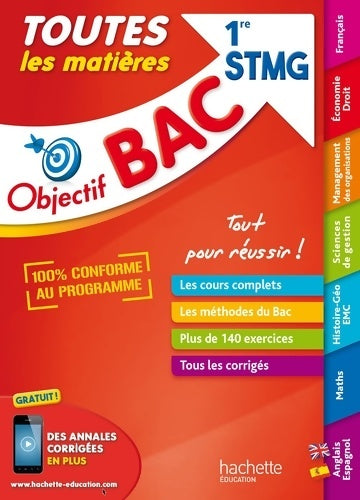 Livrenpoche : Toutes les matières 1ère STMG - Collectif - Livre