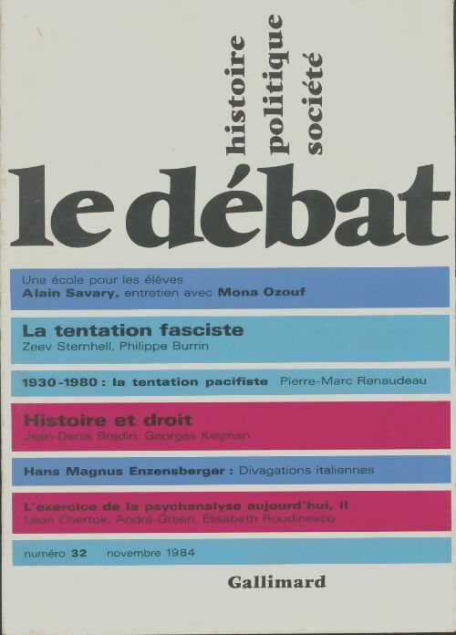 Livrenpoche : Le débat n°32 - Collectif - Livre