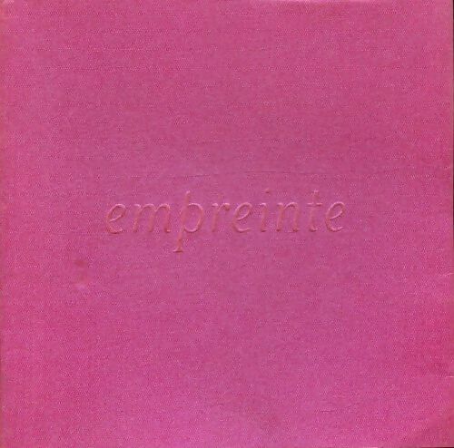 Livrenpoche : Empreinte - Collectif - Livre