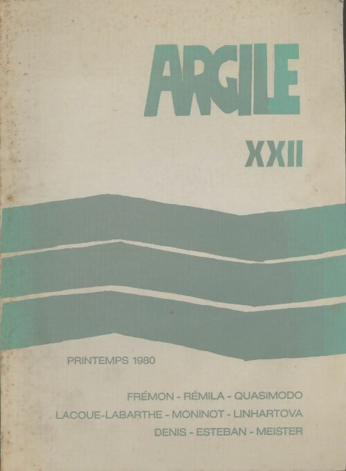 Livrenpoche : Argile n°22 - Collectif - Livre