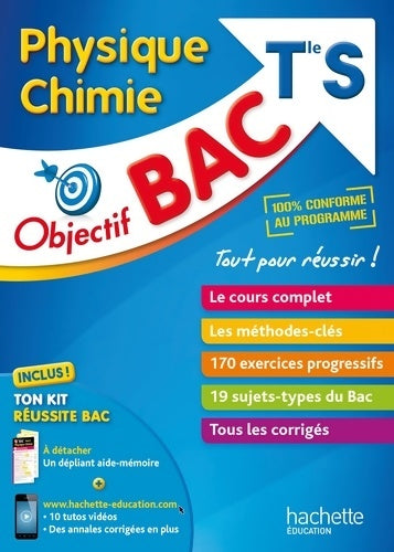 Livrenpoche : Objectif bac - physique chimie term s - Thierry Marrou - Livre