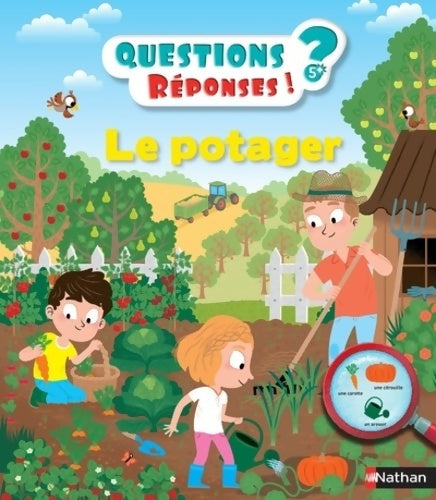 Livrenpoche : Le potager - questions/réponses - doc dès 5 ans (32) - Philippe Godard - Livre