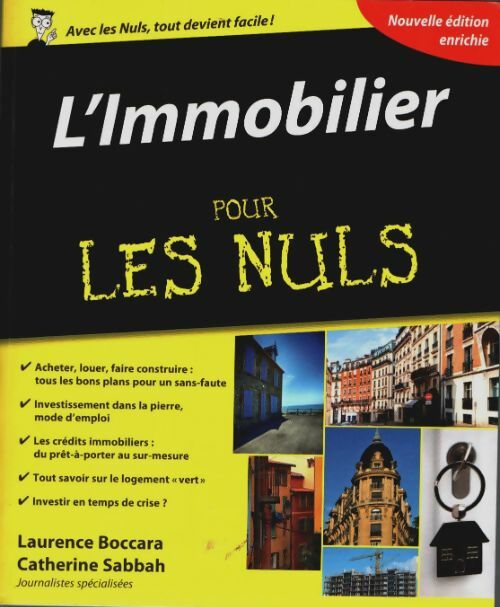 Livrenpoche : L'immobilier pour les nuls 4e édition - Laurence Boccara - Livre