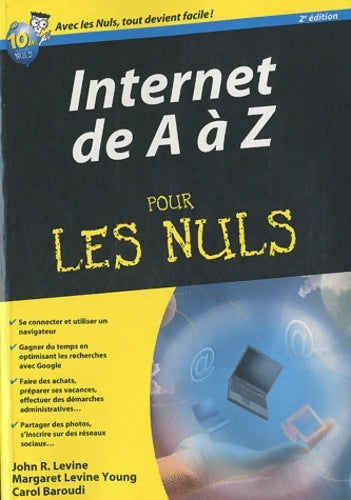 Livrenpoche : Internet 2e de a à z mégapoche pour les nuls - John R. Levine - Livre