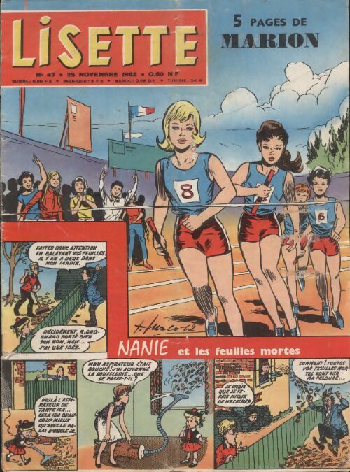 Livrenpoche : Lisette 1962 n°47 : 5 pages de Marion - Collectif - Livre