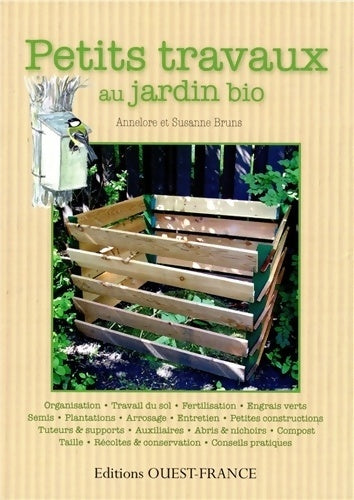 Livrenpoche : Petits travaux au jardin bio - Annelore Bruns - Livre